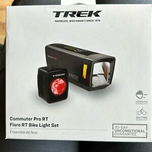 Bike light set Trek brand